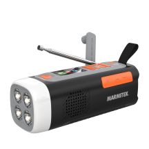Marmitek 25008644 Radio, tragbar, analog und digital, schwarz