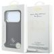 8. Guess Saffiano Small 4G & Classic Logo MagSafe Hülle für iPhone 18 Pro / 17 Pro - Burgunderrot