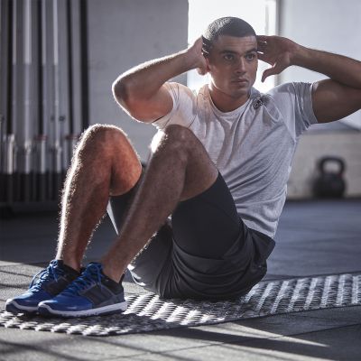 8. Adidas Strukturierte Trainingsmatte ADMT-13232GR