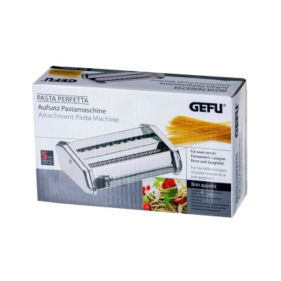 15. GEFU 28300 Pasta- und Raviolimaschine, manuelle Nudelmaschine