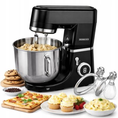 9. Küchenmaschine HKM 8120 SW BLACK HEINRICH'S