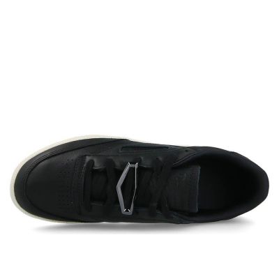 4. Schwarze Reebok Club C 85 Hardware-Sneaker für Damen (BS9596)
