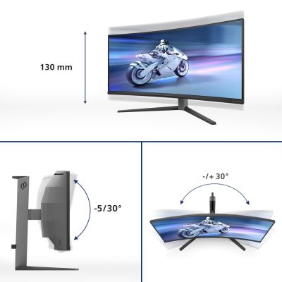 8. Philips 34"-Monitor 34M2C6500/00 2xHDMI DP 3xUSB