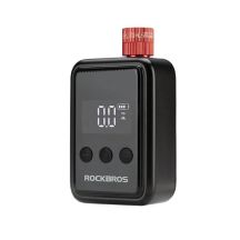 Rockbros elektrische Pumpe mit Display, schwarz