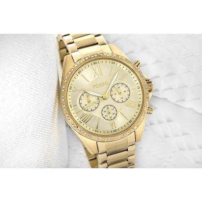 4. FOSSIL Modern Courier Chronograph BQ3378 Damenuhr + Box