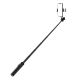 Selfie Stick WC12YDS Teleskopstativ 1,3 m aus Aluminiumlegierung mit Dual-Licht und Telefonhalter – Schwarz