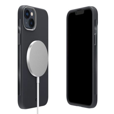 5. Spigen Cyrill Ultra Color Mag Hülle mit MagSafe für iPhone 14 Plus – Dunkelgrau