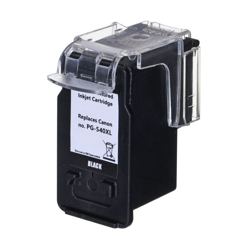 3. SUPERBULK B-C540XL Schwarze Tinte für Canon Drucker (Canon PG-540XL Ersatz) Standard