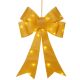 9. Dekorative Schleife 60 cm Gold 25 LED