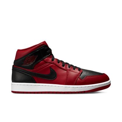 Nike Air Jordan 1 Mid Rot/Schwarz 51,5
