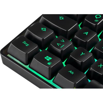 5. Deltaco Gaming GAM-158-DE USB QWERTZ-Tastatur Skandinavien Schwarz