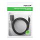 5. Ugreen NW112 11278 Netzwerk-Ethernet-Kabel RJ45 (weiblich) – RJ45 (männlich) F/UTP Cat. 6 1 Gbit/s 0,5 m – schwarz