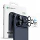 4. AmazingThing Saphir-Kameraglas für iPhone 17 Pro / Pro Max – mit blauem Rahmen