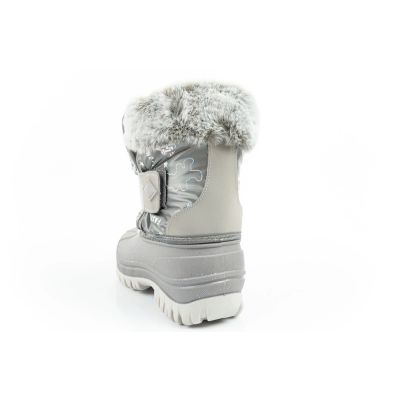 5. Lee Cooper Winterstiefel Kinder isolierte Schneestiefel für Mädchen Grau