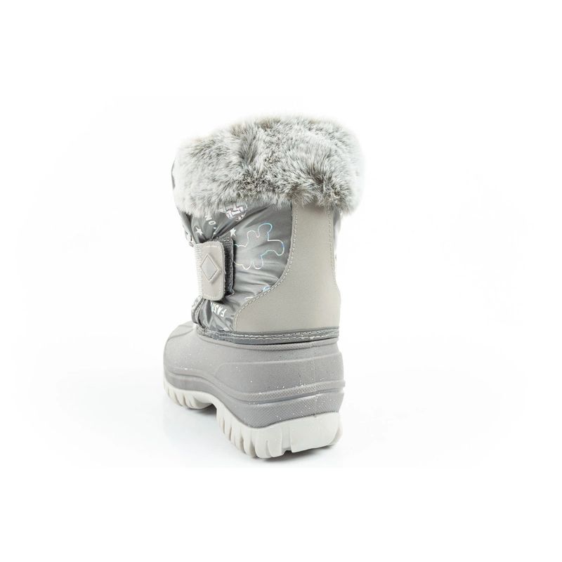 5. Lee Cooper Winterstiefel Kinder isolierte Schneestiefel für Mädchen Grau