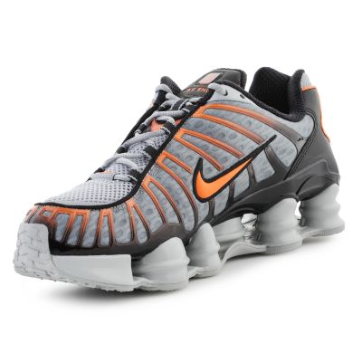 3. NIKE Nike Shox TL AV3595-011 LT Rauchgrau/Helles Mandarin
