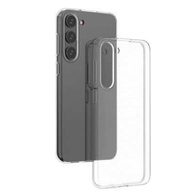 5. Ultraklare 0,5-mm-Hülle für Samsung Galaxy S23+, dünne Abdeckung, transparent