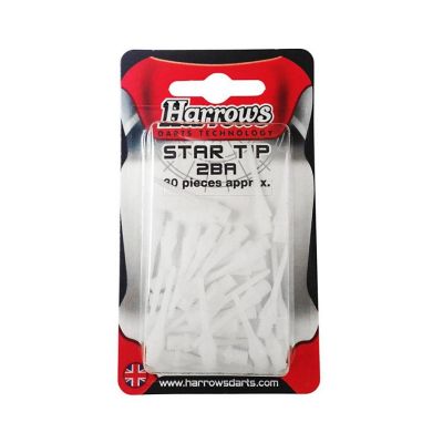 4. Softip Harrows Ersatz-Star-Dartspitzen, 30 Stück