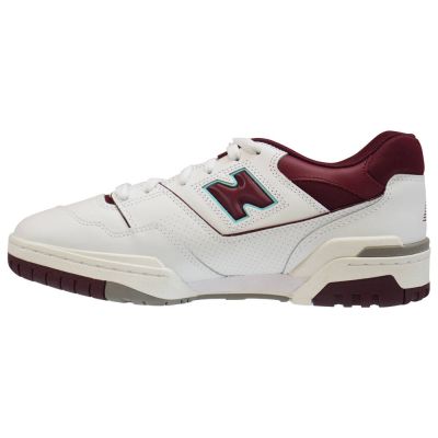 2. New Balance 550 Burgundy Cyan Sneakers - BB550WBG