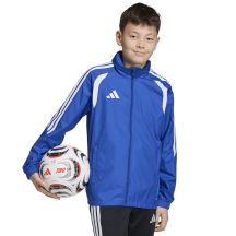 adidas Tiro 26 League Windbreaker Blaue Kinderjacke JY9723