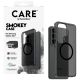 4. CARE by PanzerGlass Urban Explorer Smokey Hülle mit schwarzem Qi für Samsung Galaxy S26+ - Schwarz