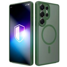 3mk Misty MagCase für Samsung Galaxy S25 Ultra - grün
