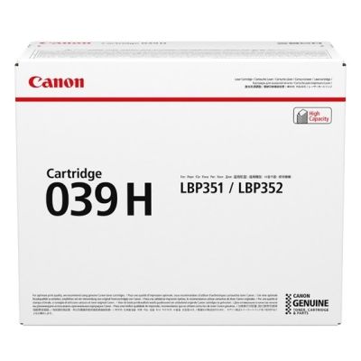 Canon 039H Tonerkartusche, 1 Stück, Original Schwarz