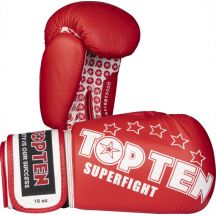 TOP TEN RTT-10 SUPERFIGHT 3000 STARS Boxhandschuhe (WAKO APPROVED neu)