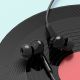4. Dudao X3C+ kabelgebundener USB-C In-Ear-Kopfhörer 1,2 m – Schwarz