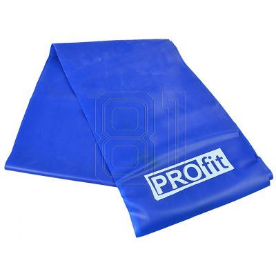 2. FITNESS PROFIT LONG MEDIUM GUMA 200x15x0,45cm blau DK 2227