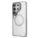 2. Nillkin Iceblade Prop Magnethülle mit Kameraabdeckung und Ständer, kompatibel mit MagSafe für Samsung Galaxy S26 Ultra – Transparentgrau