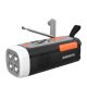 12. Marmitek 25008644 Radio, tragbar, analog und digital, schwarz