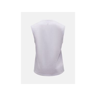 2. PEAK PERFORMANCE W Explore Grafik-T-Shirt ärmellos für Damen, grau