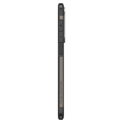 4. Spigen Tough Armor MagSafe Case für Samsung Galaxy S25 Edge - Grau/Schwarz