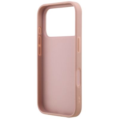 7. Guess Fixed Glitter Big 4G Case für iPhone 17 Pro - Rosa