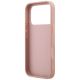 7. Guess Fixed Glitter Big 4G Case für iPhone 17 Pro - Rosa