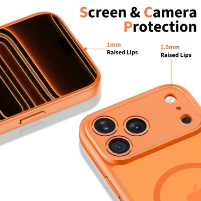 4. Tech-Protect BasicMag MagSafe Hülle für iPhone 17 Pro Max – Orange