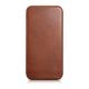 2. iCarer CE Oil Wax Premium Leather Folio Case iPhone 14 Plus magnetische Klapphülle MagSafe braun (AKI14220707-BN)