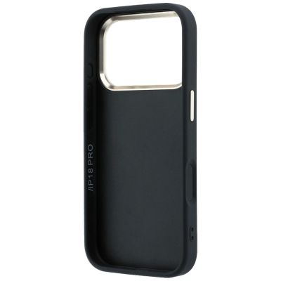 7. Guess 4G & Big Resin Logo Hülle für iPhone 17 Pro / 18 Pro - Schwarz