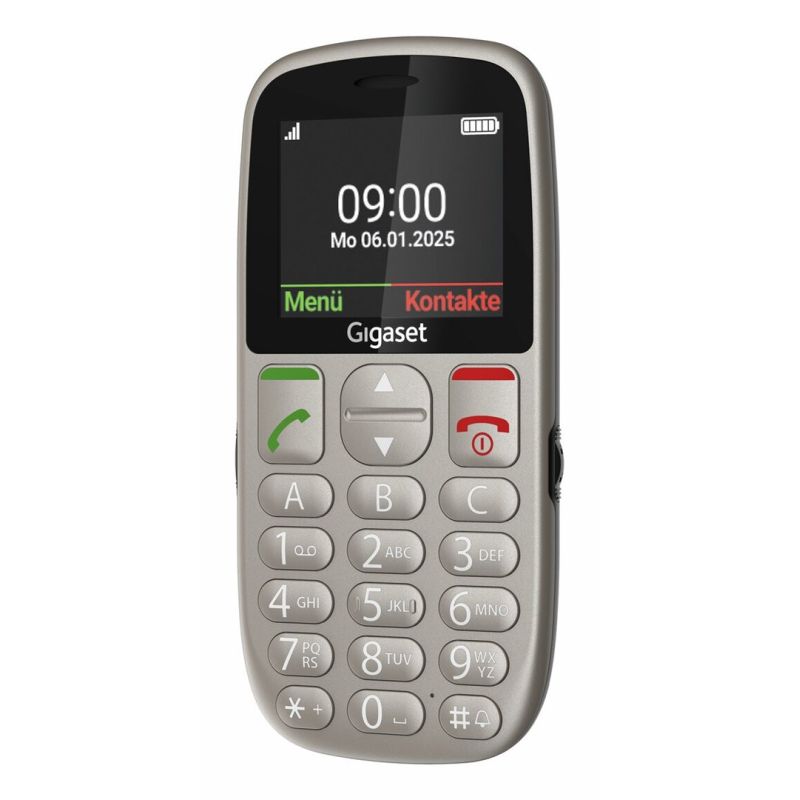 4. Gigaset GL395 5,59 cm (2,2") 90 g Graues Handy für Senioren