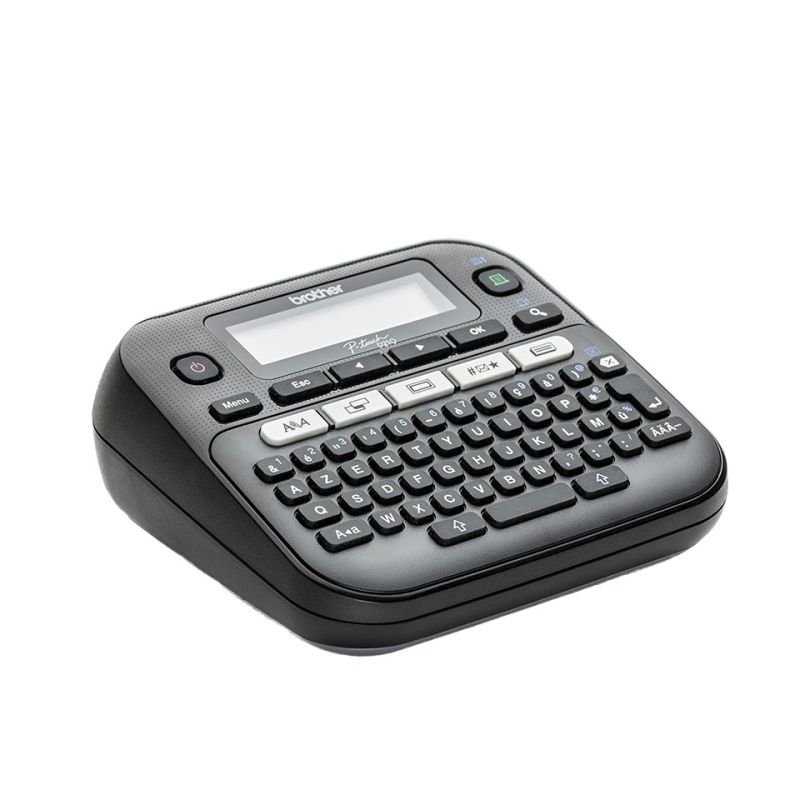 10. Brother PT-D210VP Etikettendrucker, Thermotransfer, 180 x 180 dpi, 20 mm/s, QWERTY