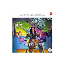 Good Loot Gaming 1000 Game Art Chronicles: Das Witcher-Puzzle mit Yennefer und Salvador Dalí
