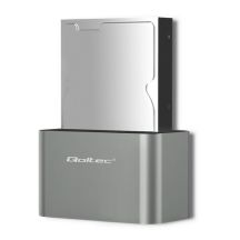 QOLTEC HDD/SSD-Dockingstation | 2,5"/3,5" SATA | USB 3.0
