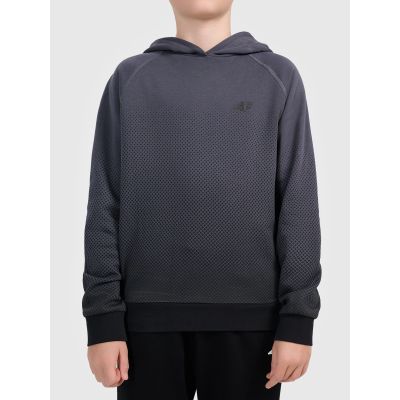 Jungen-Kapuzenpullover mit Allover-Print 4F 4FJWAW26TSWSM2687-95A