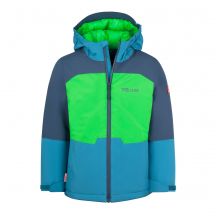 Trollkids Kids Hardanger Jacke wasserdicht isoliert blau/grün (675-356)