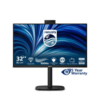 35. Philips 3000 Serie 32B2U3601H/00 Computermonitor 80 cm (31,5") 2560 x 1440 px Quad HD LCD Schwarz