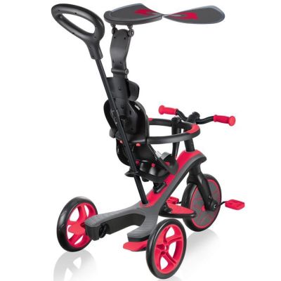 34. Globber Neues rotes Explorer Trike 4in1 632-102-2