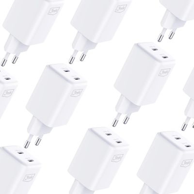 7. 3mk Hyper Charger PD 45W QC4+ PPS 2C Schnelllade-Netzteil 2.0 – Weiß