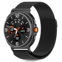 Tech-Protect MilaneseBand für Samsung Galaxy Watch 40/44/46 mm - Schwarz