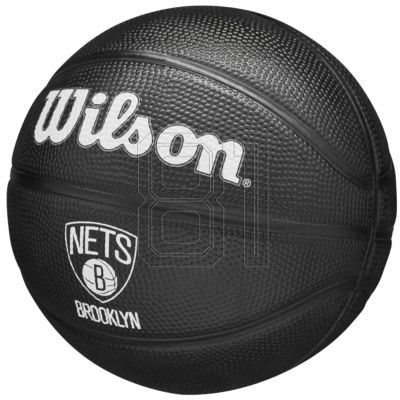2. Wilson Team Tribute Brooklyn Nets Mini Ball Jr WZ4017604XB